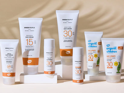 Green People Sun products