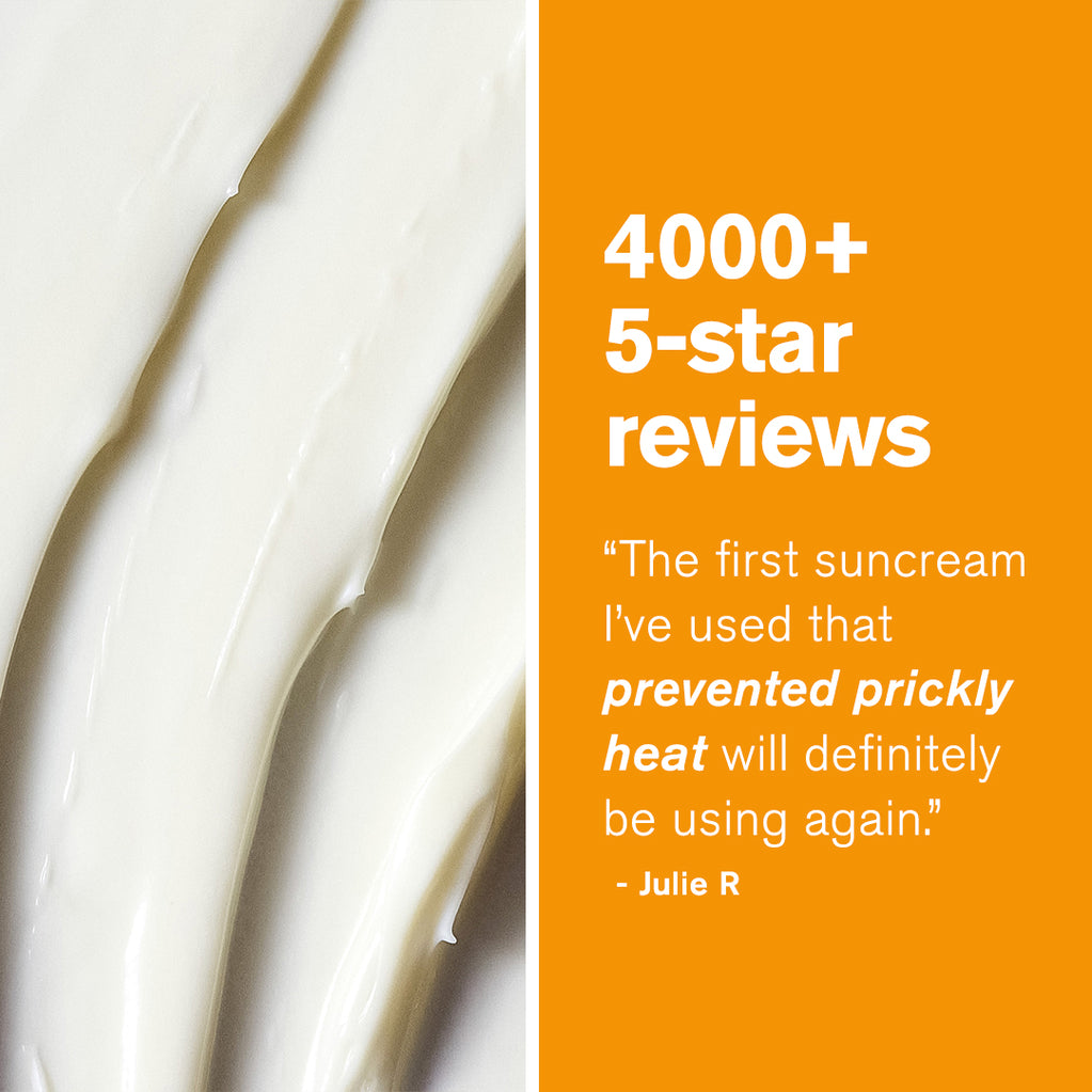 scent free sun cream 100ml bottle swatch and review