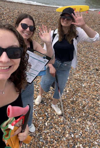 Green People beach clean