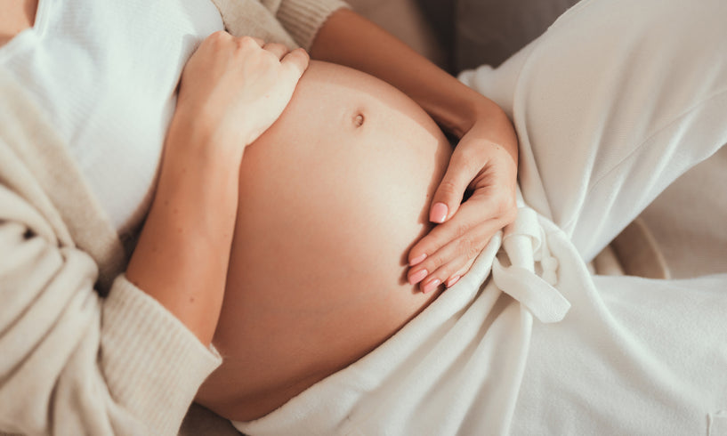 Choosing a natural pregnancy safe body lotion & foot cream image