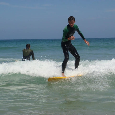 surfer in wetsuit