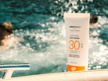 Green People sun cream